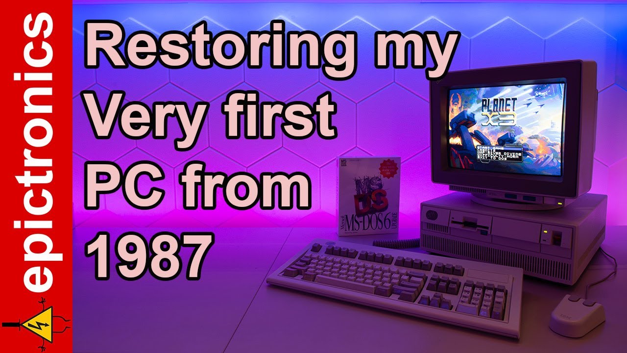 Restoring and repairing IBM PS/2 286 Model 50 from 1987 and installing DOS on a SCSI drive