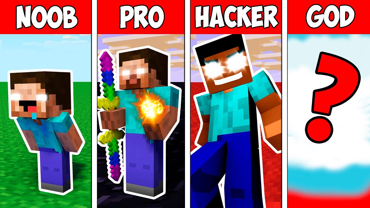 Minecraft NOOB vs PRO vs HACKER vs GOD : HEROBRINE MONSTER EVOLUTION in Minecraft Animation