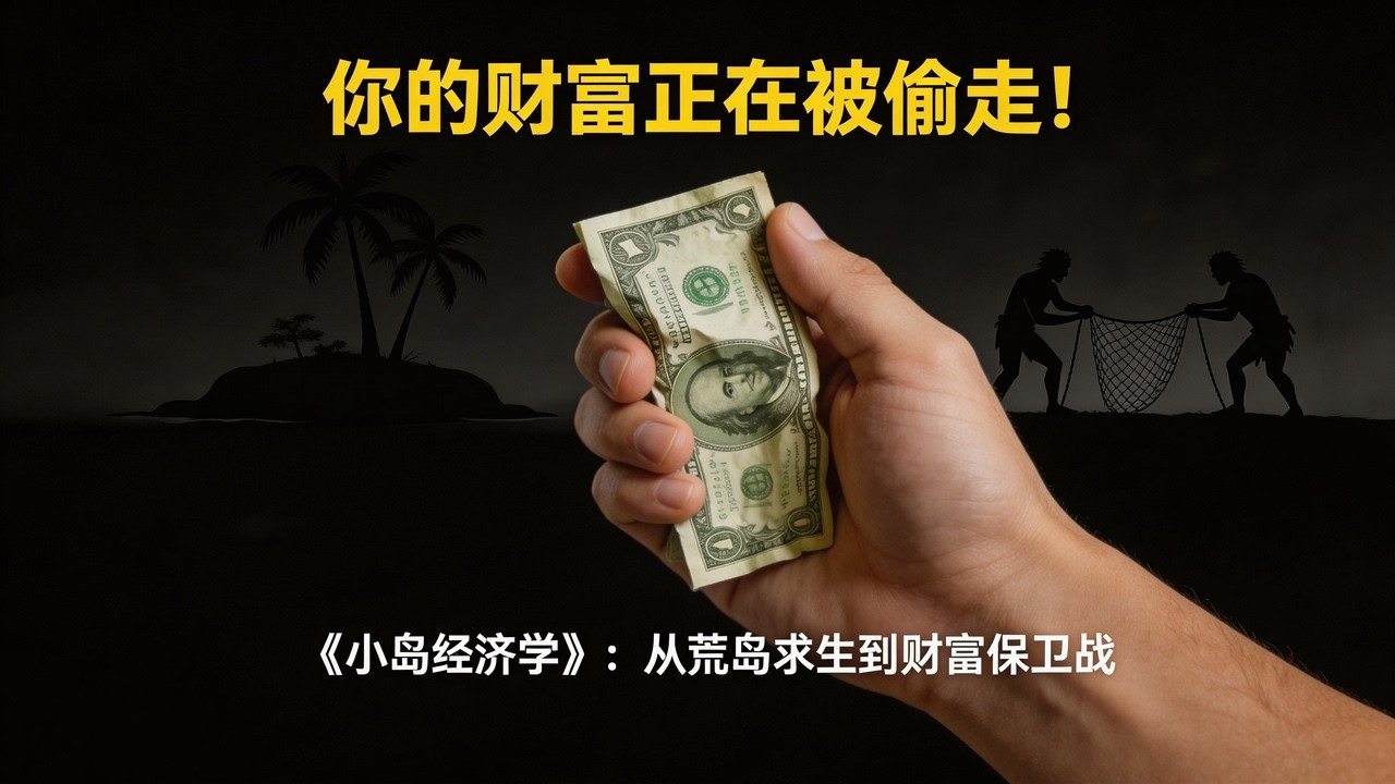 為什麼你越努力越窮？讀懂這本書，看透財富被‘偷竊’的真相” —— 直接擊中中產階級的焦慮點。