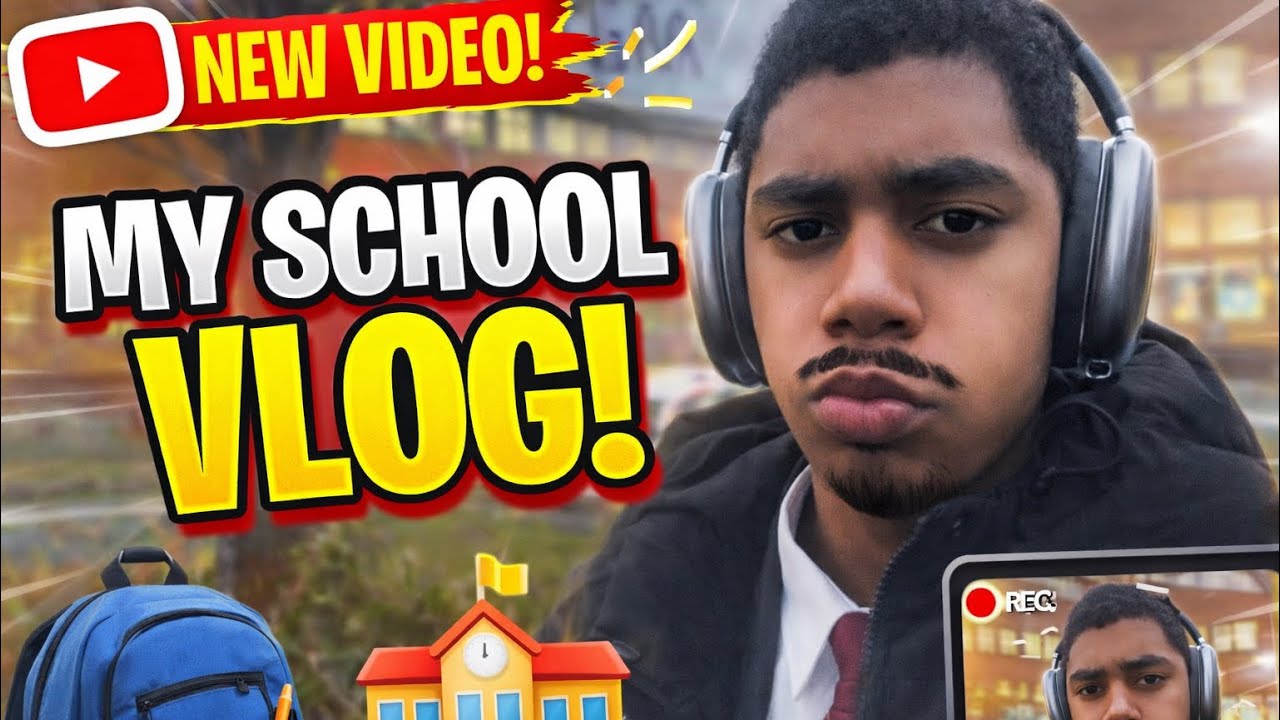 My First Ever School Vlog! 😱😱 || Alzino Vlogz ||