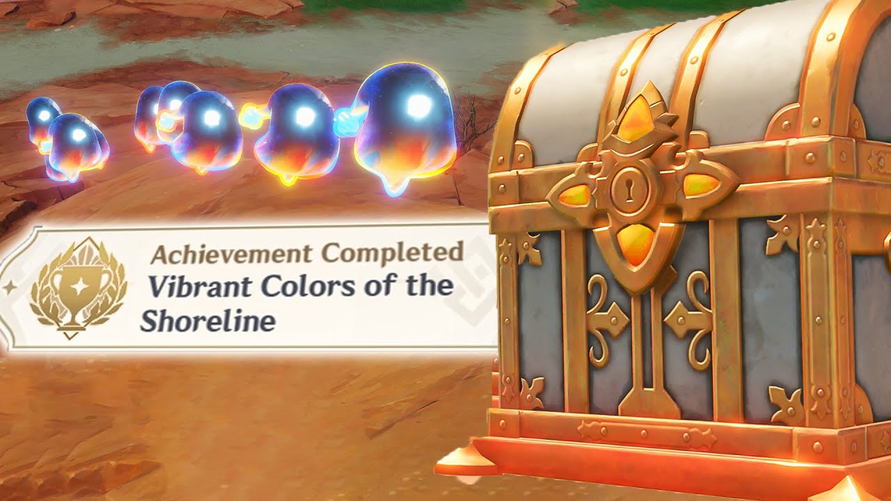 Monetoo by the Seaside Puzzle Hidden Achievement | Genshin Impact 5.2