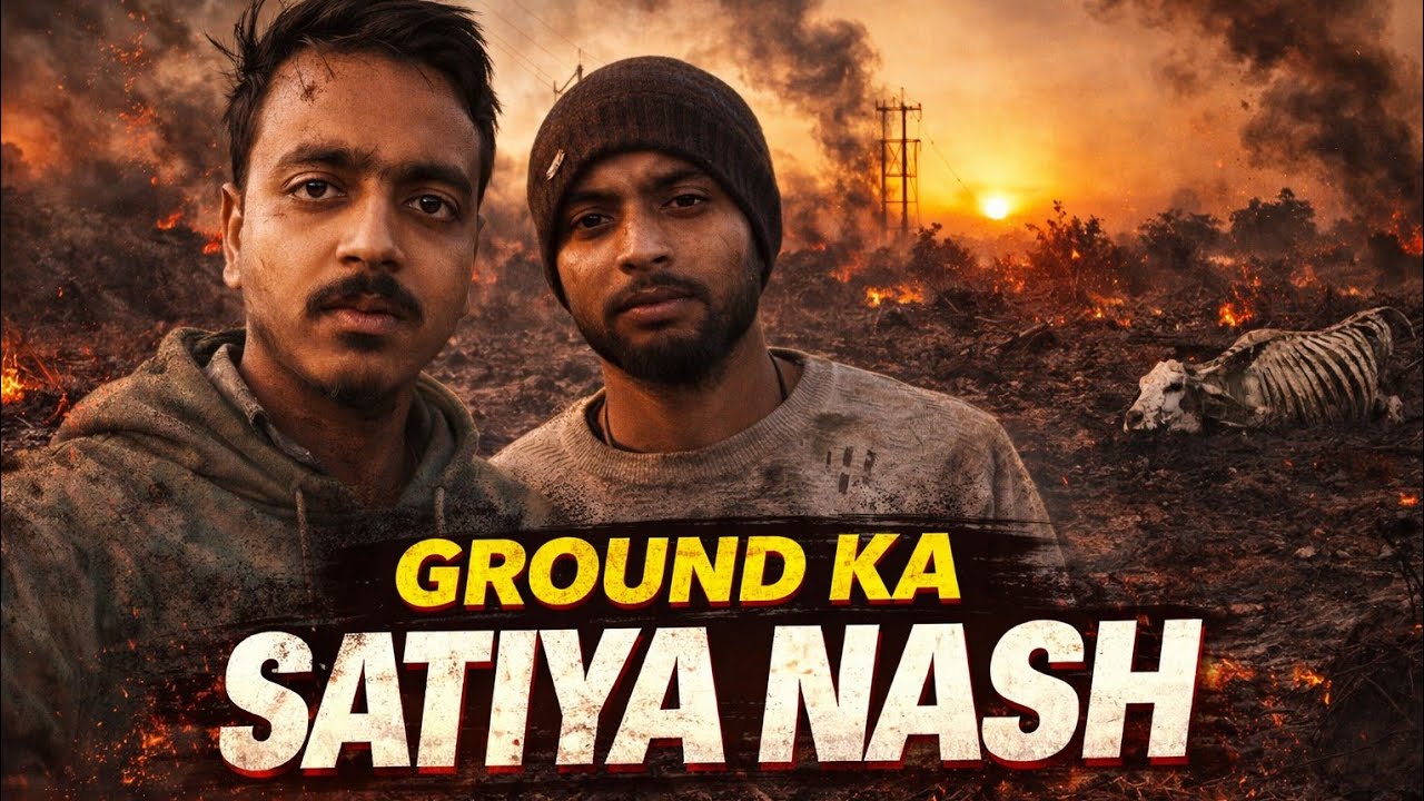  Ground ka satiya nash | My first video in YouTube channel for me and my friend 🌞😉