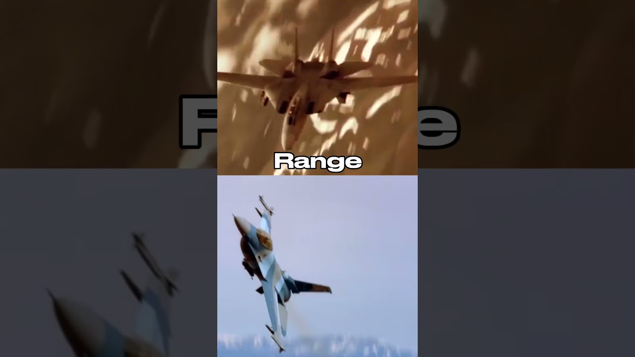 F-16 vs F-14 Comparison
