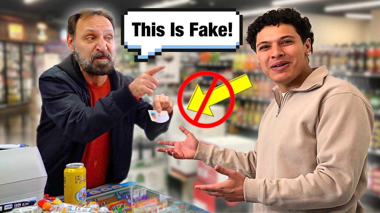 Acting SUS While Buying Beer!