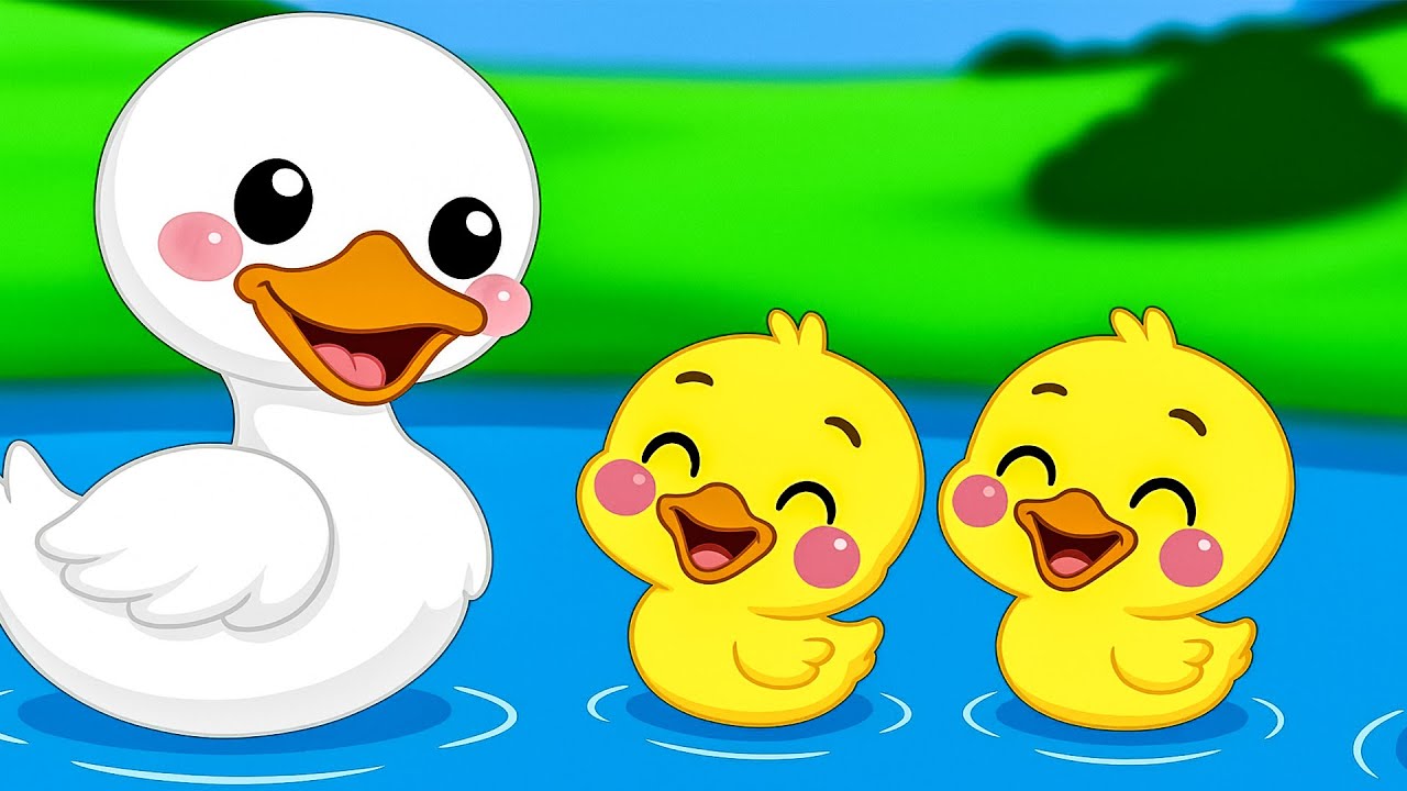 Fun Sing-Along Nursery Rhyme for Kids 🎶 | Catchy & Educational! | Five Little Ducks 🐥
