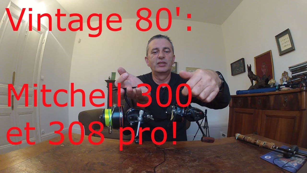 UNBOXING VINTAGE MITCHELL 300 ET 308 PRO LES ANNEES 80'