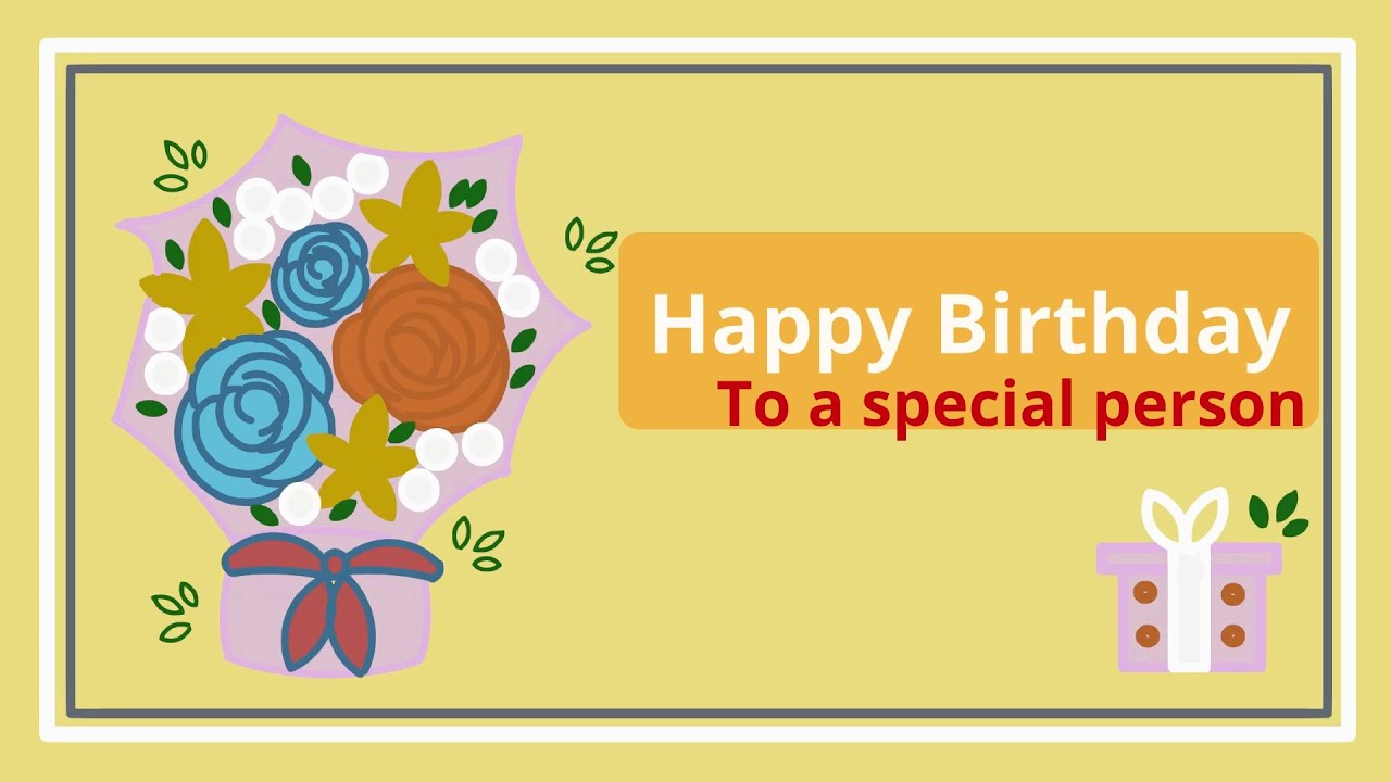 Birthday Wishes eCard / Birthday Wishes Message No. 2 #birthdaywishesmessage