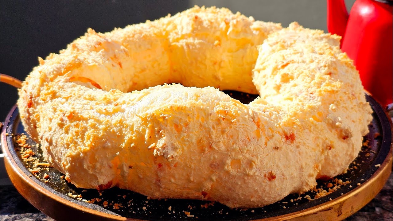 ROSCA DE POLVILHO - NÃO MURCHA  RECEITA FÁCIL 