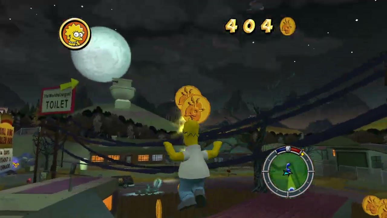 The Simpsons Hit & Run Level 7 100% Ending