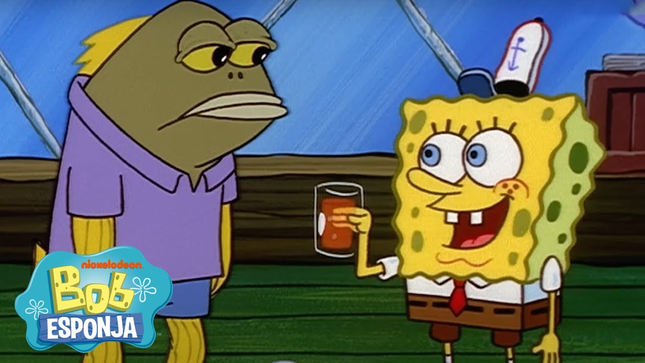 ¡¿Calamardo le hace una broma a Bob Esponja?! 😮 | Bob Esponja en Español