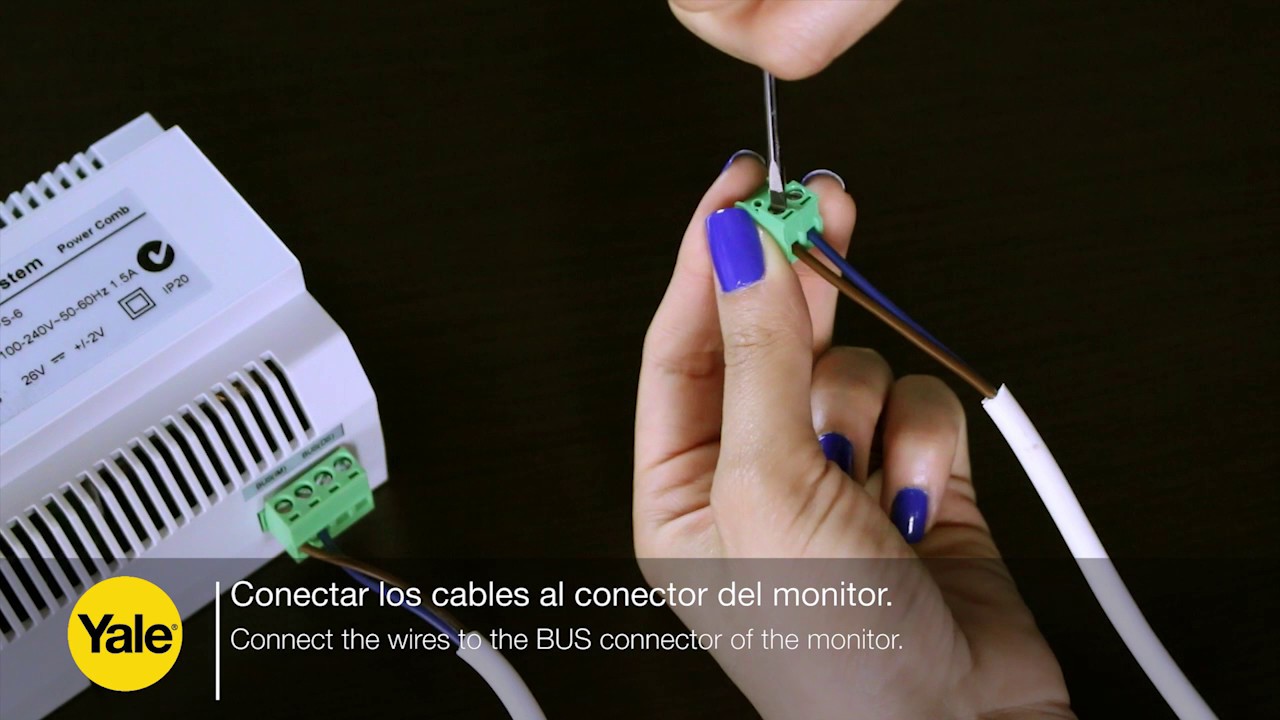 Conexión Electroimán con Vídeo Portero Touch - Parte 01