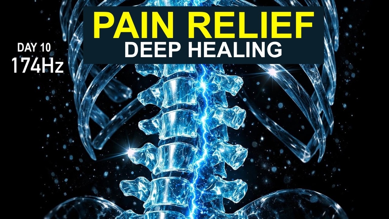174Hz Deep Sleep Music • [PAIN RELIEF] • Foundation for Physical Healing