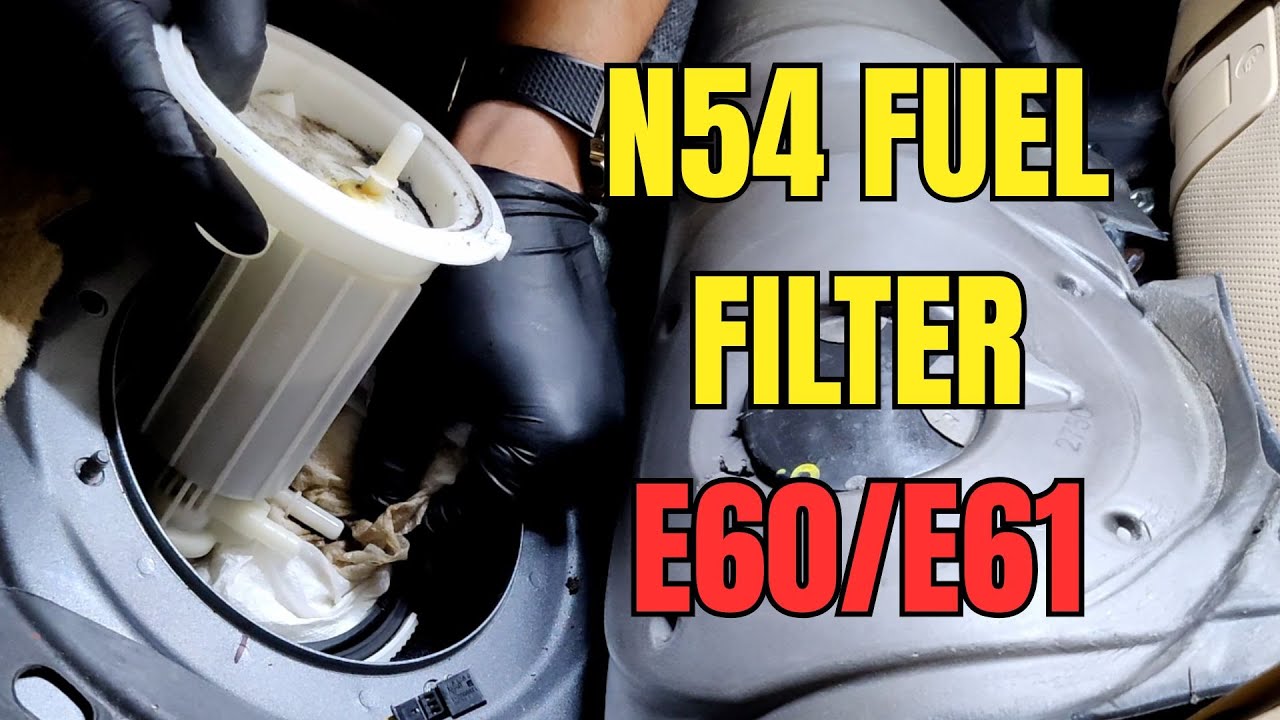 BMW E61 Fuel Filter Replacement – N54 DIY (535i/535xi)