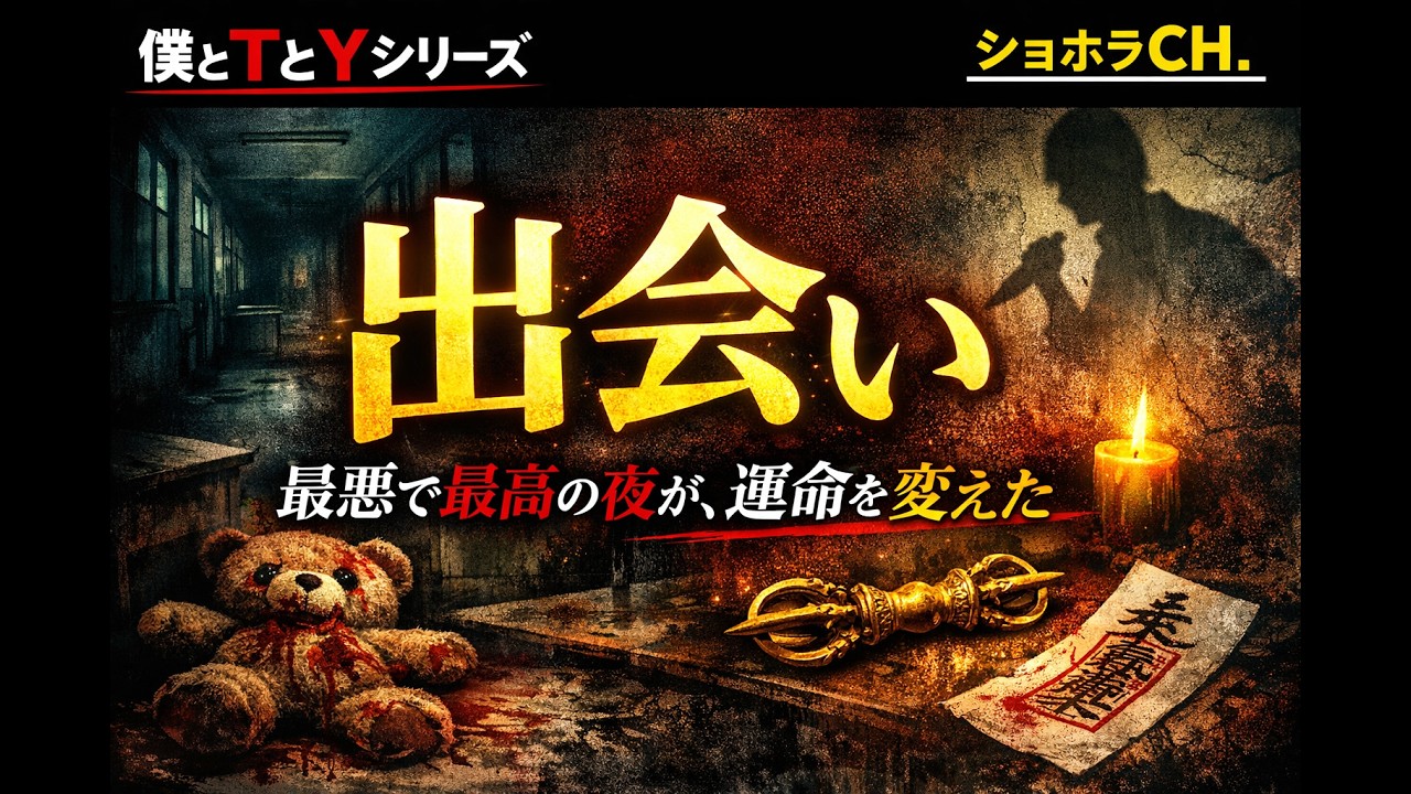 【怪談】最悪で最高の夜が始まる｜僕とTとYシリーズ#3