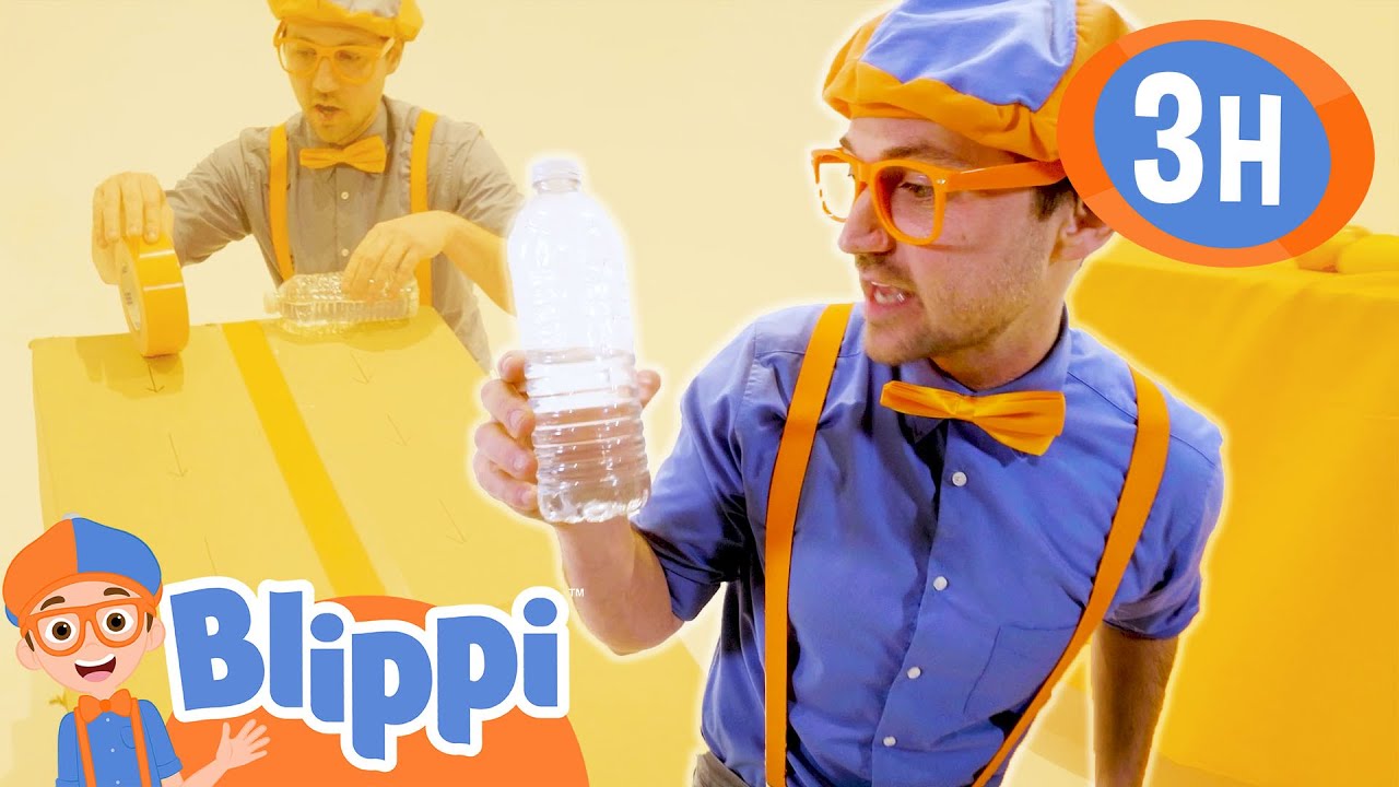 🏁💨 Blippi’s Speedy Science & Race Day Adventures + More | Moonbug Kids - Healthy Habits for Kids