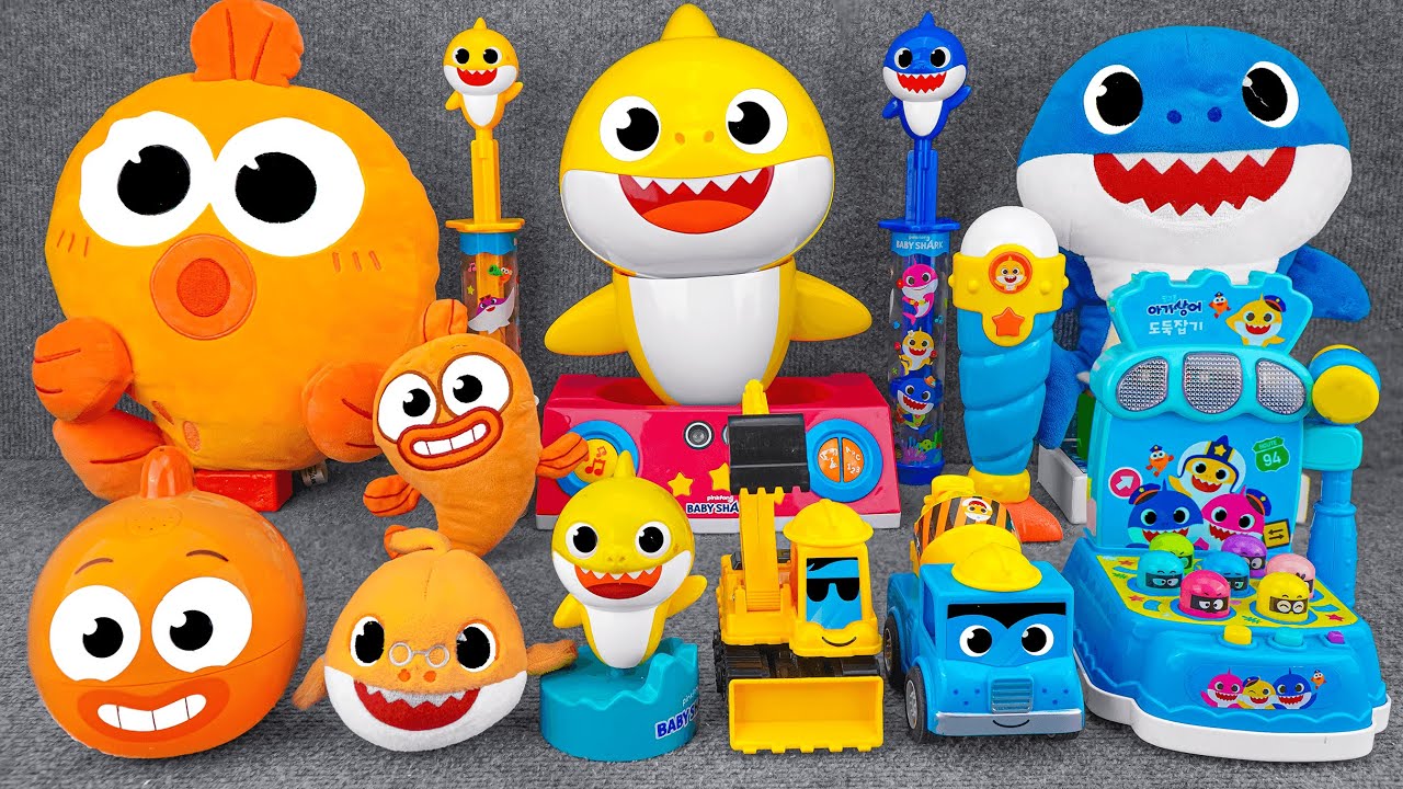 67 Minutes BABY SHARK Collection Unboxing - Satisfying Unboxing WowWee Baby Shark Dancing DJ Playset