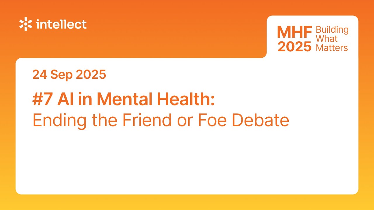 D1#6 AI in Mental Health: Ending the Friend or Foe Debate