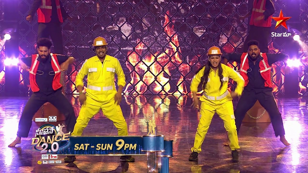 NeethoneDance 2 - Promo | Britto & Sandhya | Semi Finale Round | Sat- Sun at 9 PM | Star Maa