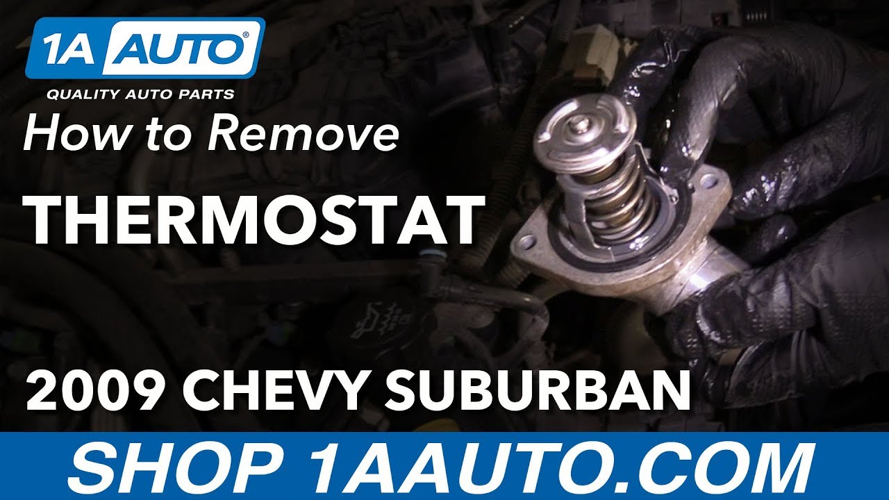 Как заменить термостат на Chevrolet Suburban 07-14