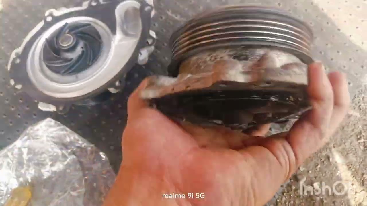 CLA mercedes benz water pump replace 