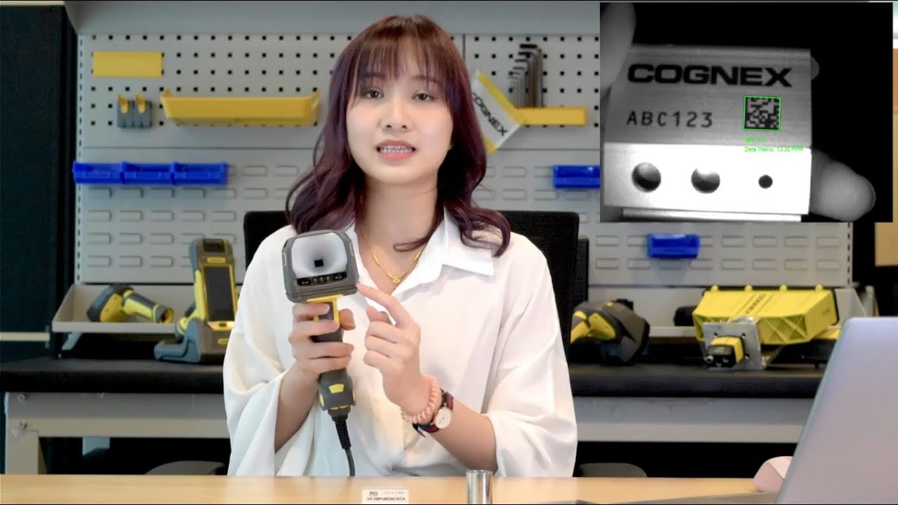 เครื่องอ่านบาร์โค้ดมือถือ ประสิทธิภาพสูง Handheld Barcode Reader Dataman 8700 Series