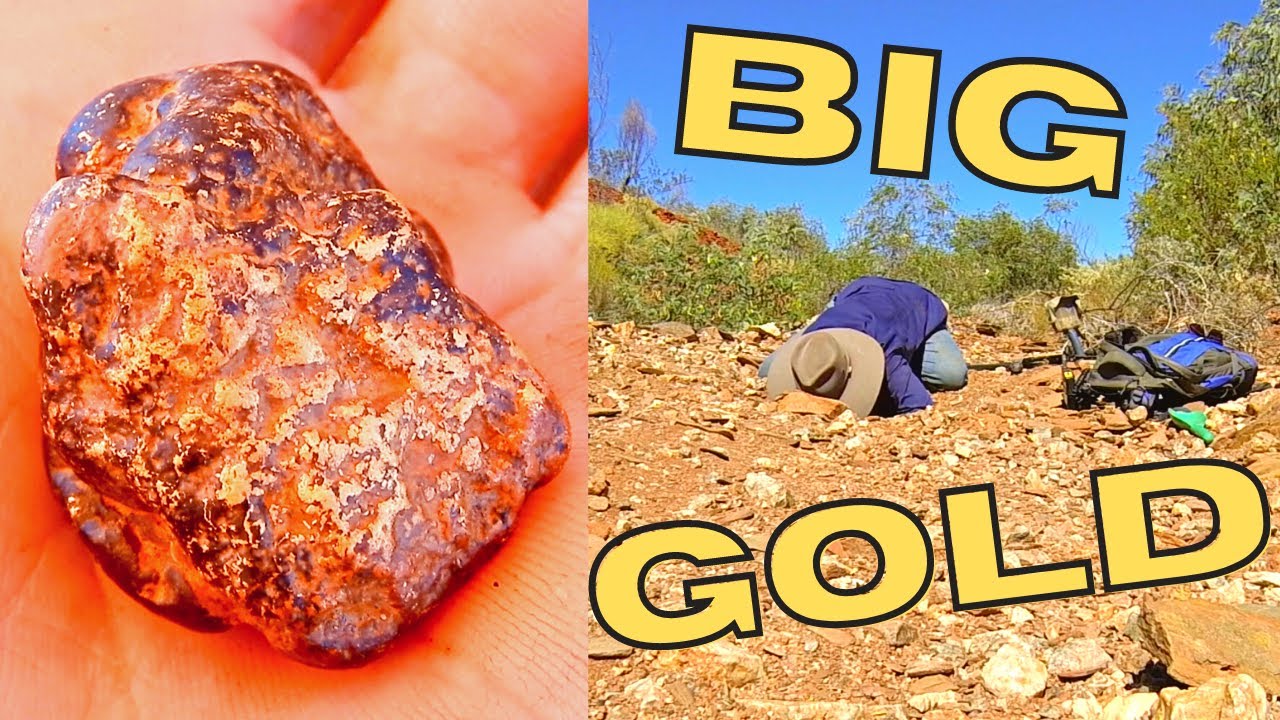 The gold rush is on! Metal detecting for gold nuggets and specimen