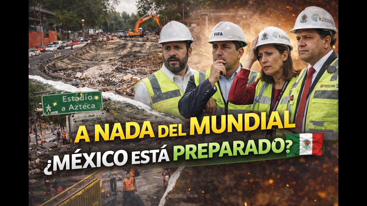 ¡A 100 DÍAS DEL MUNDIAL!, Esto no estará listo!. ￼