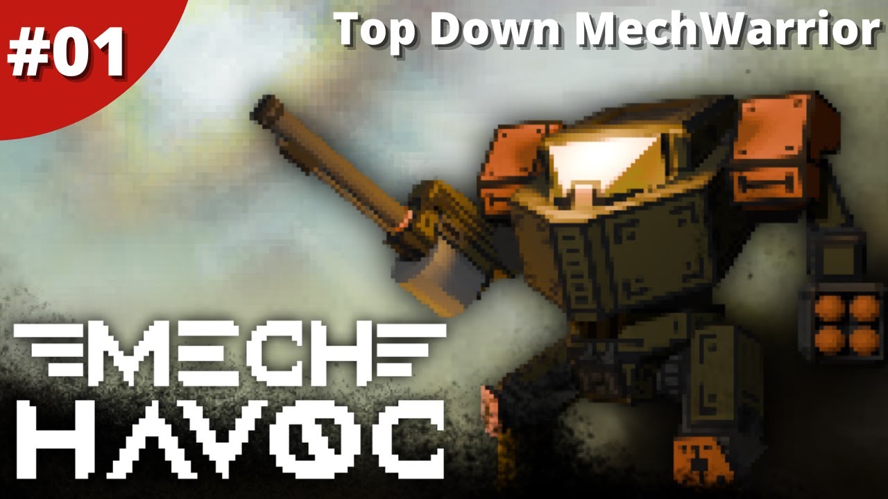 Апокалиптическая битва MechWarrior с видом сверху. Беспощадные рои смертоносных машин — Mech Havo...