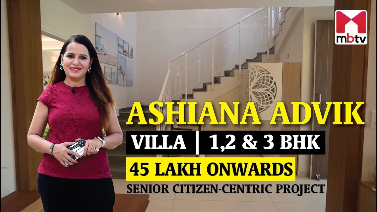 Ashiana Advik l villa l 1-2-3 BHK l senior citizen centric projects l Bhiwadi l Rajasthan