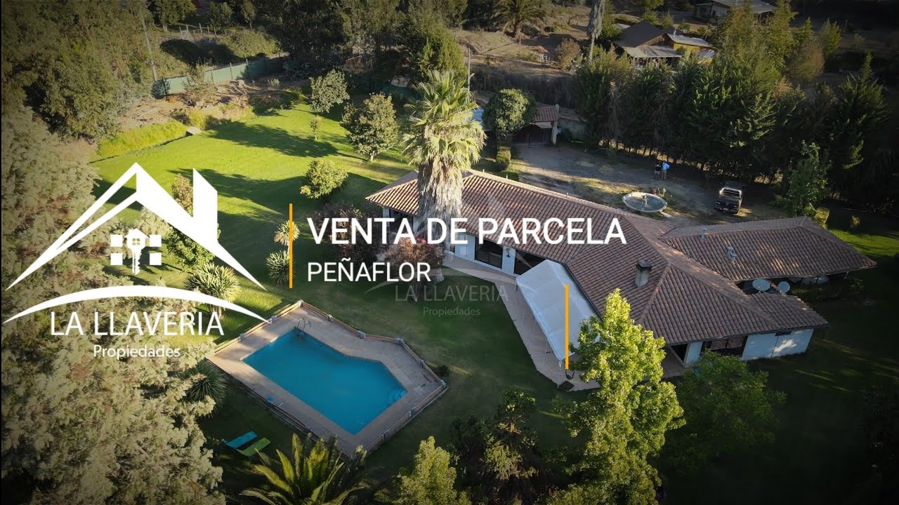 La Llavería Corredor de Propiedades Peñaflor Chile:  Venta de parcela 5D4B.