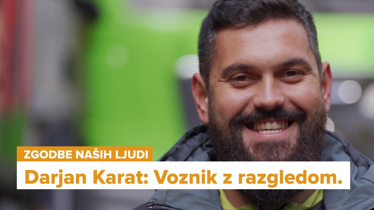 Zgodbe naših ljudi: Darjan Karat, voznik z razgledom