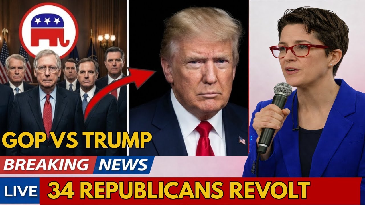 EMERGENCY: 34 Republicans JOIN 25th Amendment REVOLT - Trump Administration in CRISIS