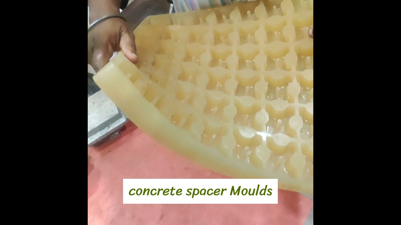 pvc Moulds for spacer/cover block machinery/concrete cover it's how to make