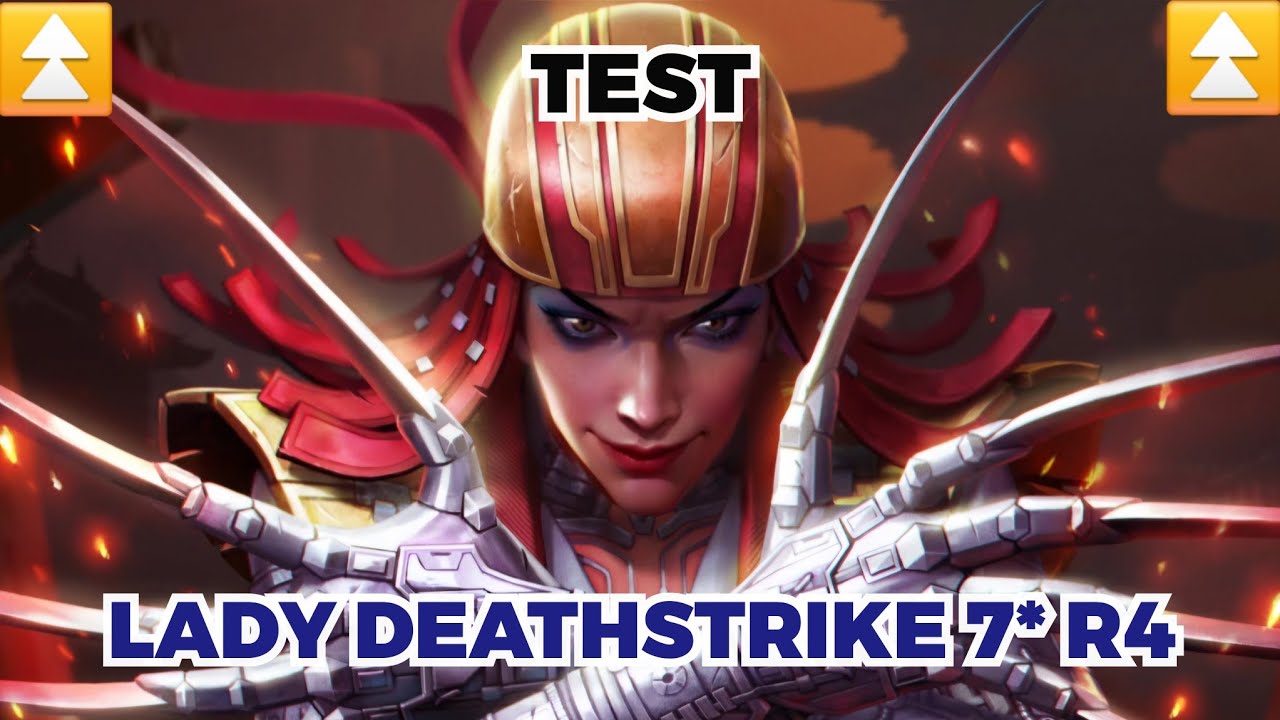 TEST du REWORK de LADY DEATHSTRIKE 7* R4 : Encore plus assassine !!