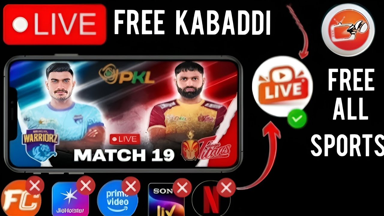 Free Kabaddi kaise dekhen || how to watch free Kabaddi || live proof 