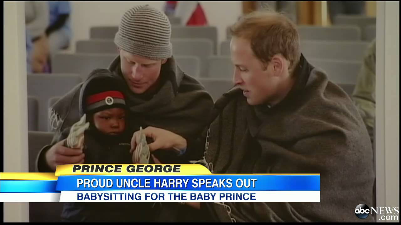 Royal Baby Prince George: Uncle Harry Says He Will 'Make Sure' Nephew 'Has Fun'