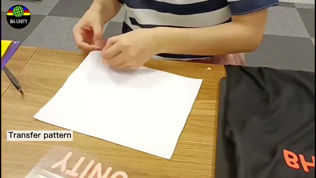 3D foam puff lettering film