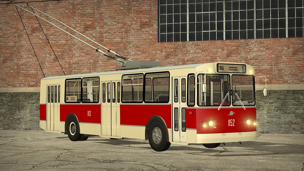 Обновление симулятора троллейбусов! Новый ЗиУ-682В и карта - Trolleybus FS