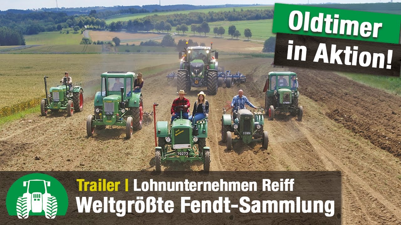 J-Reiff Fendt Classics: Starke Traktoren aus Marktoberdorf 1928 - 1958 (Langfilm | Trailer | 4K)
