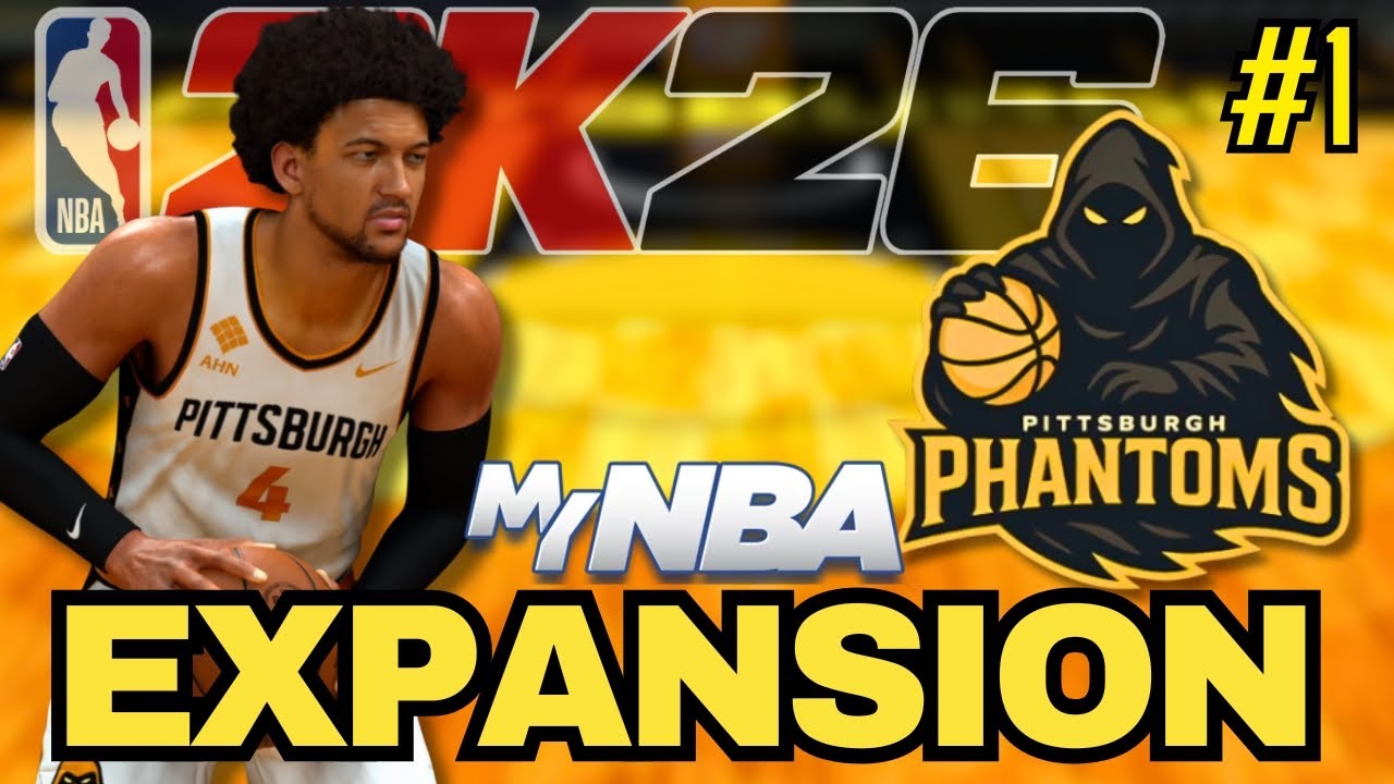 NBA2k26 MyNBA Pittsburgh Phantoms Expansion Ep 1 | Представление команды и драфт расширения!