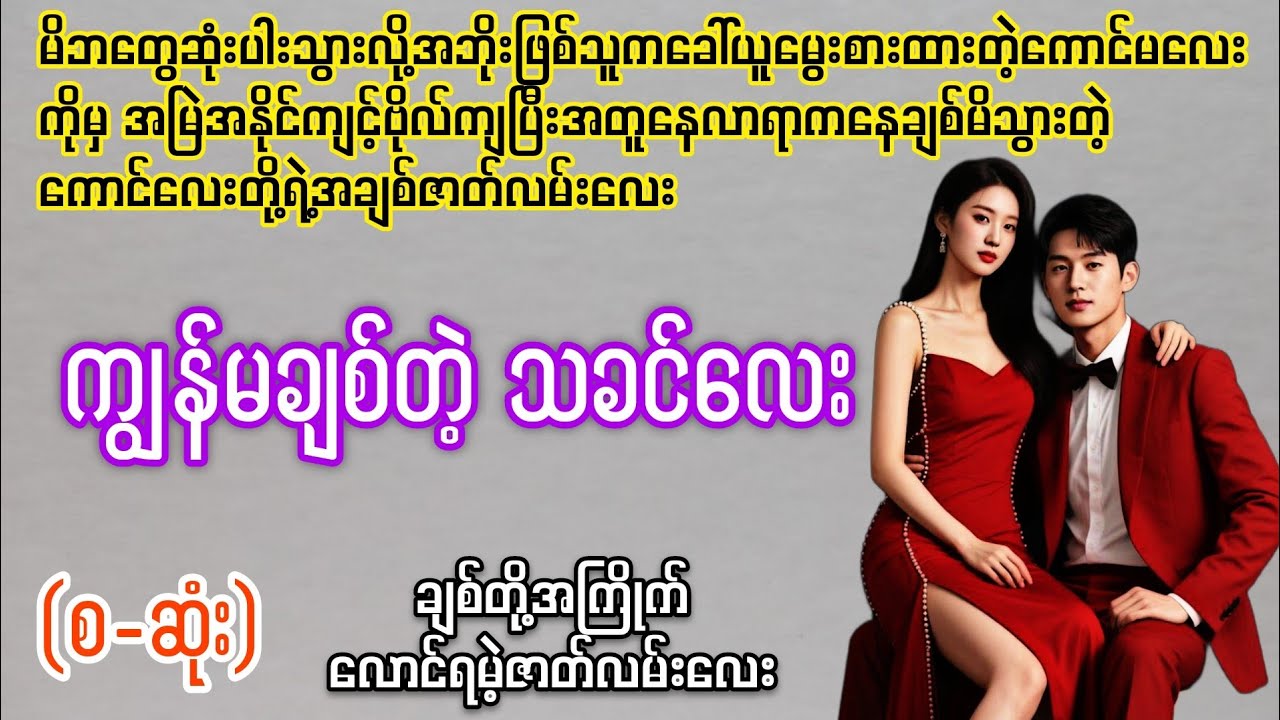 ကျွန်မချစ်တဲ့သခင်လေး (စ-ဆုံး) #novelboxchannel