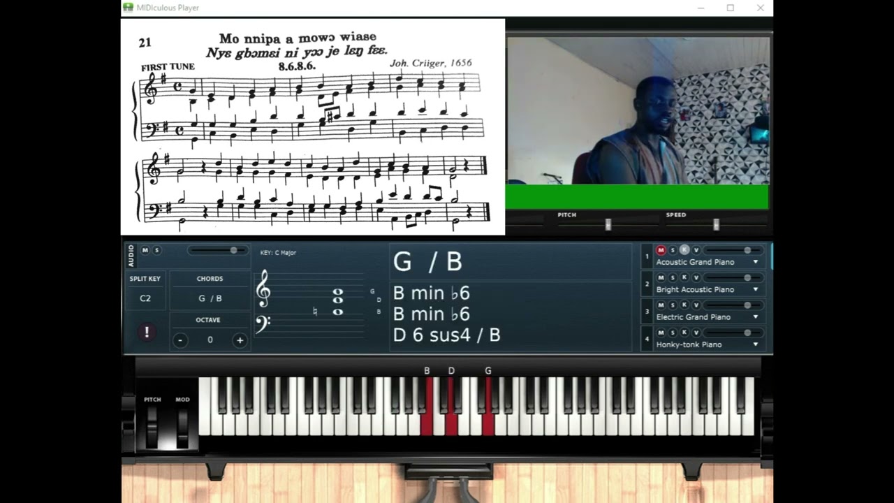 PH 21 - Basic way to play Hymns