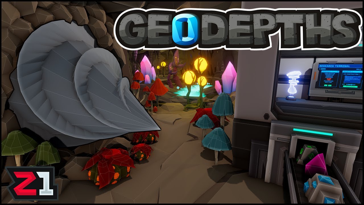 Deep In A Remote Planet With A Drill And A Base! GeoDepths [E1]