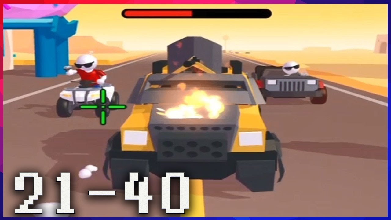 Rage Road - Gameplay Walkthrough - Levels 21-40
