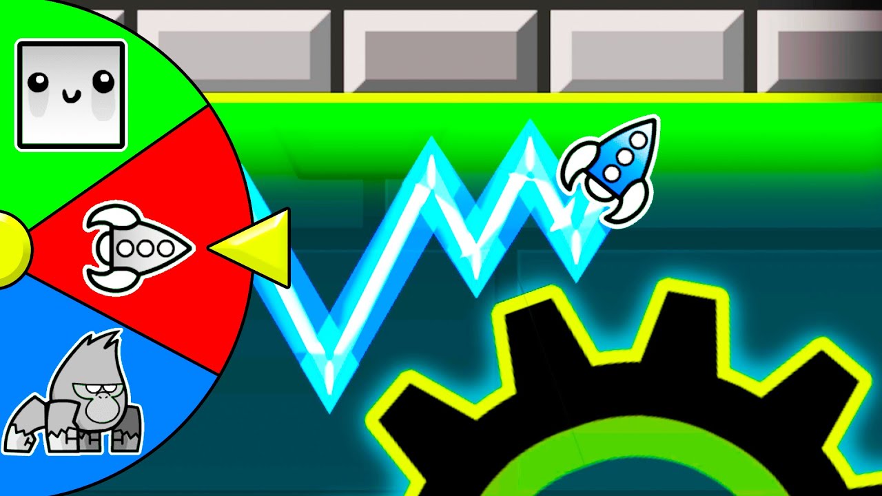 😱КОЛЕСО РЕШАЕТ РЕЖИМ ИГРЫ в Geometry Dash