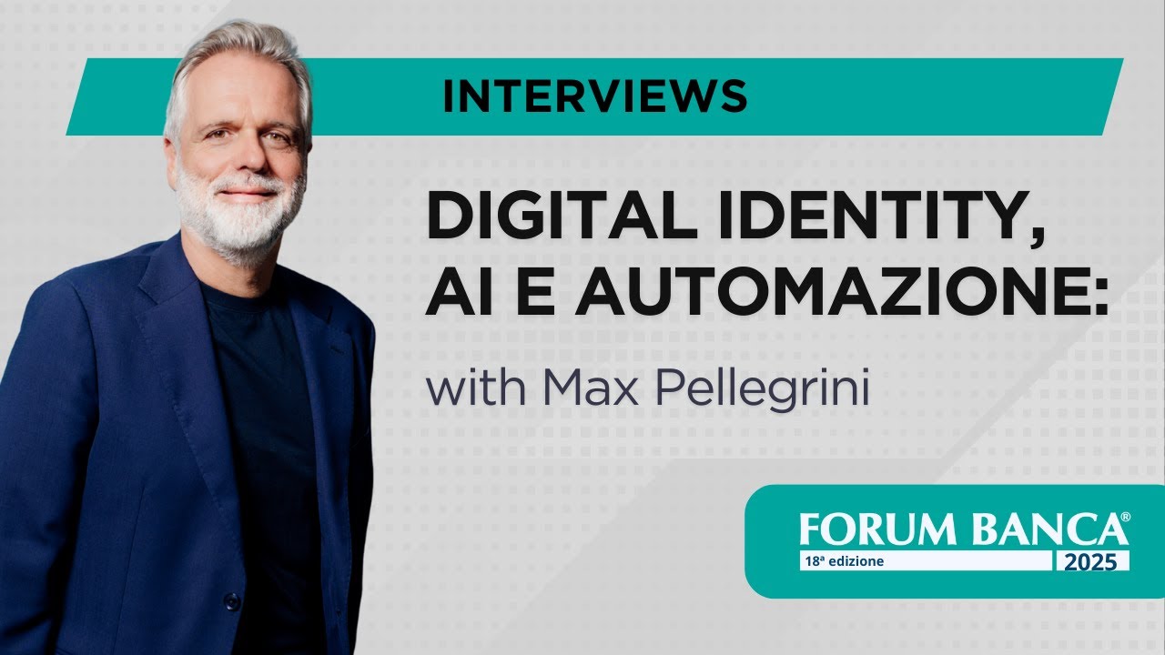 Digital Identity, AI e Automazione: l'intervista a Max Pellegrini, CEO di Namirial, Forum Banca 2025