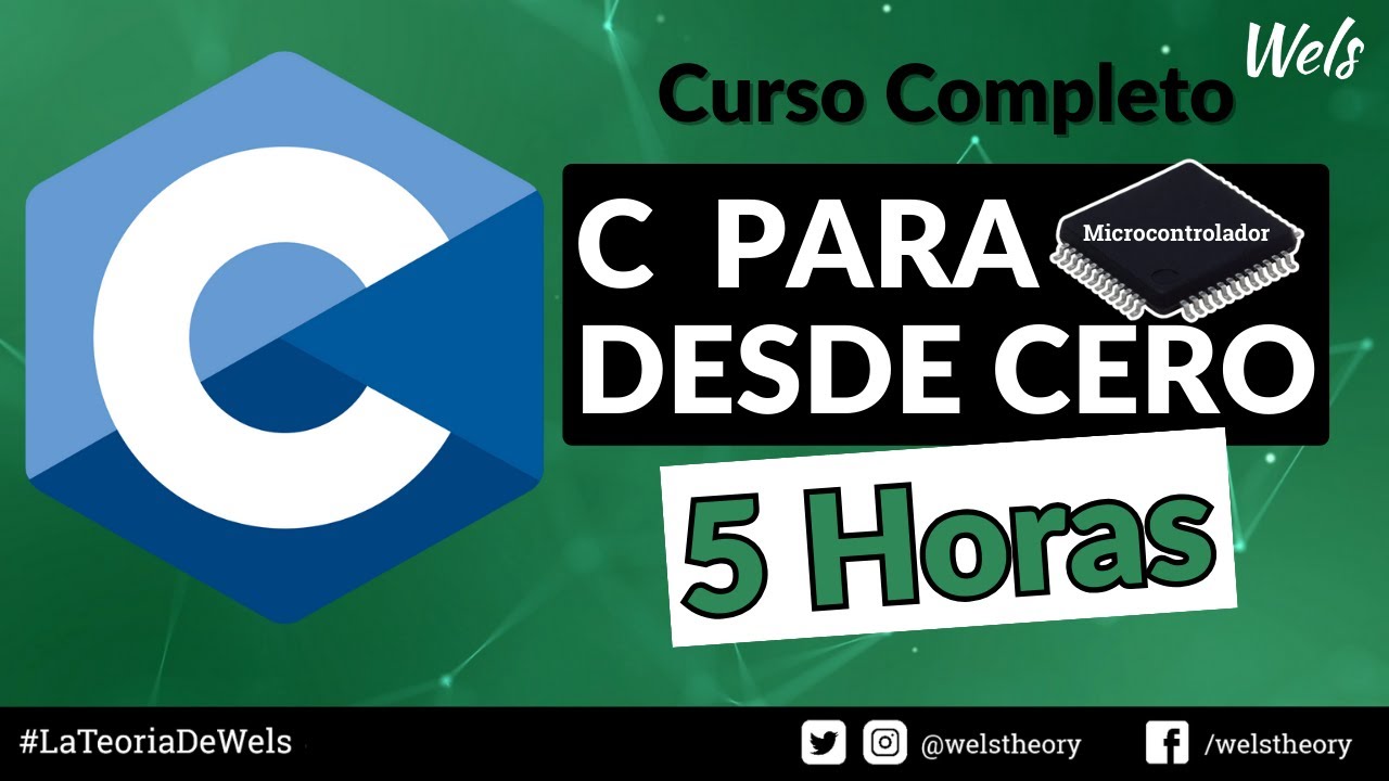 Curso de C para MICROCONTROLADORES desde CERO  | Wels Theory