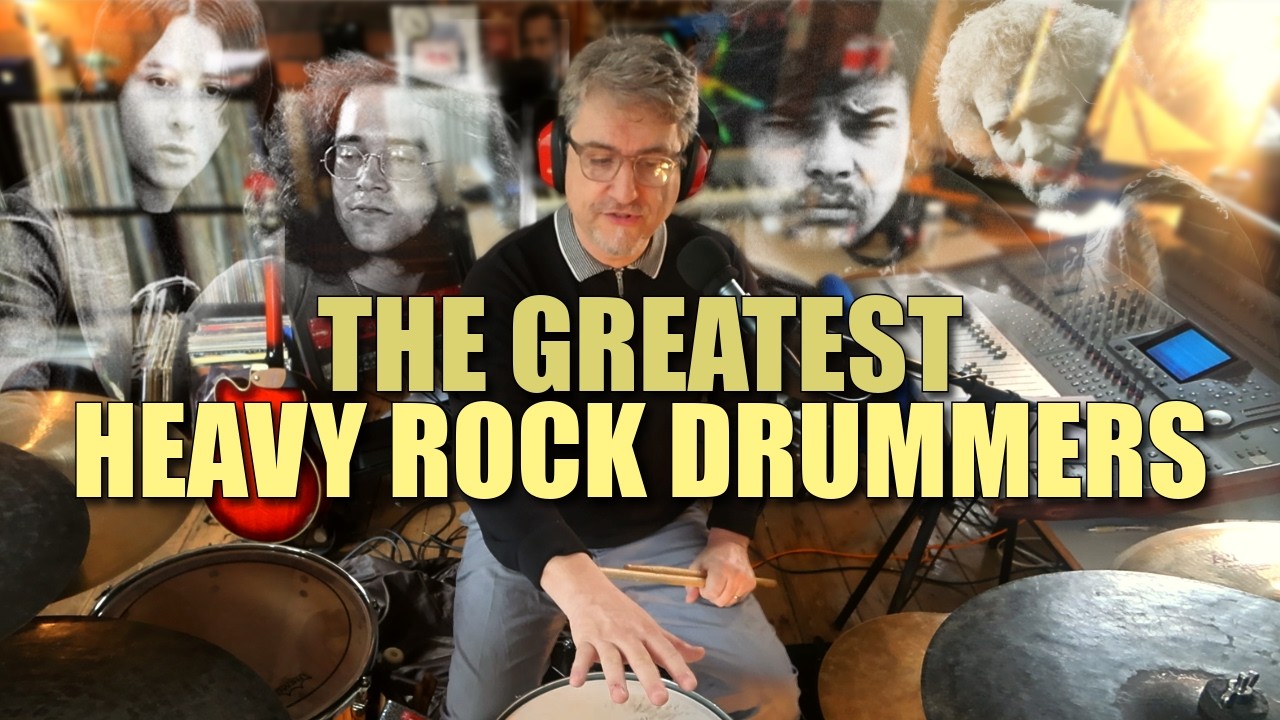 THE TEN GREATEST HEAVY ROCK DRUMMERS | Ranked