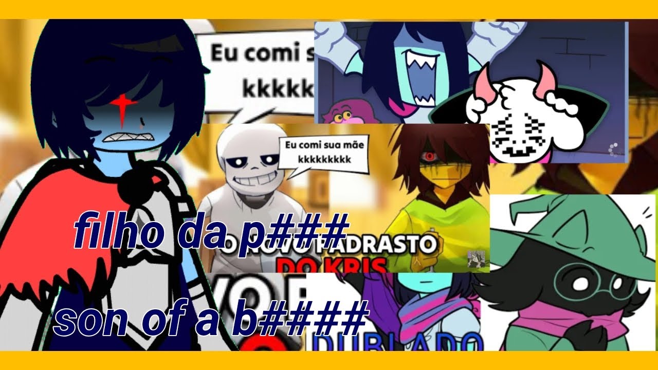 deltarune reagindo a memes (P/1)