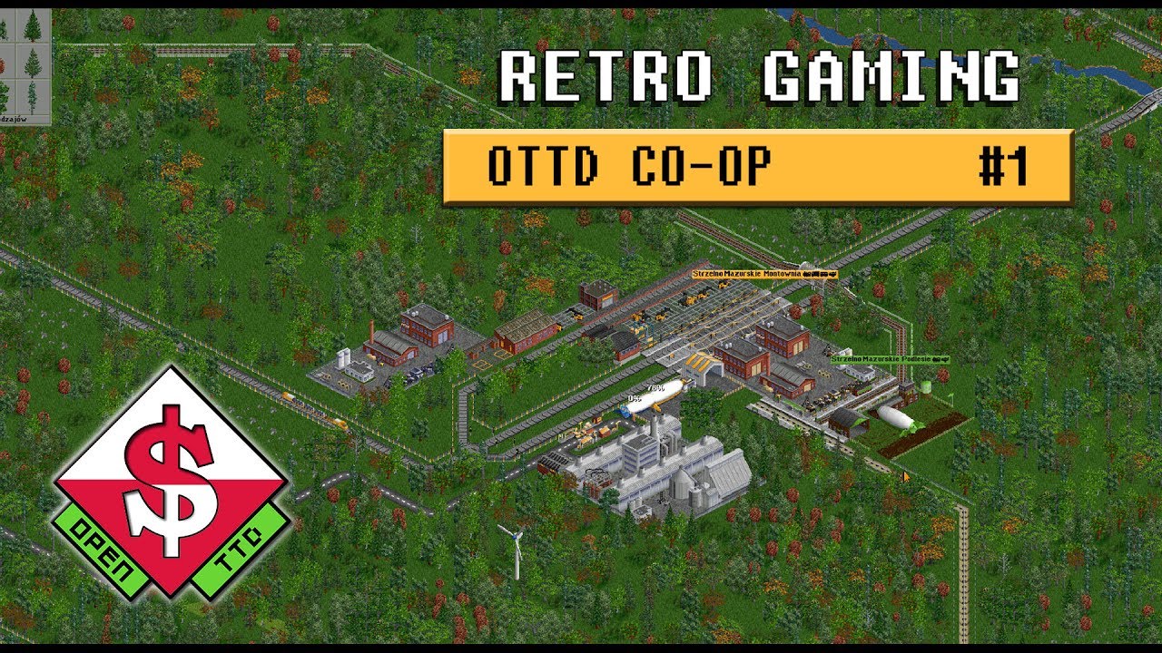 OpenTTD Coop #1 [PL] Czyli życie prezesa PKP